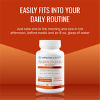 Approved Science Ashwagandha 1500mg with Bioperine® and Ginger