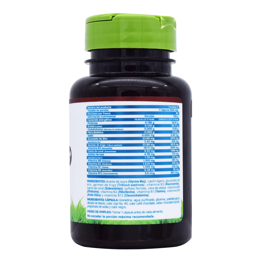 Vidanat Complex B Vitamin B-Complex - 90 Capsules - image 2