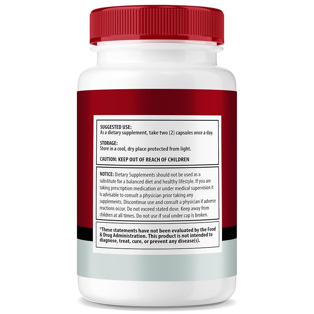 NutraRize Blood Flow Max Capsules Advanced Formula - 120 Capsules - image 2