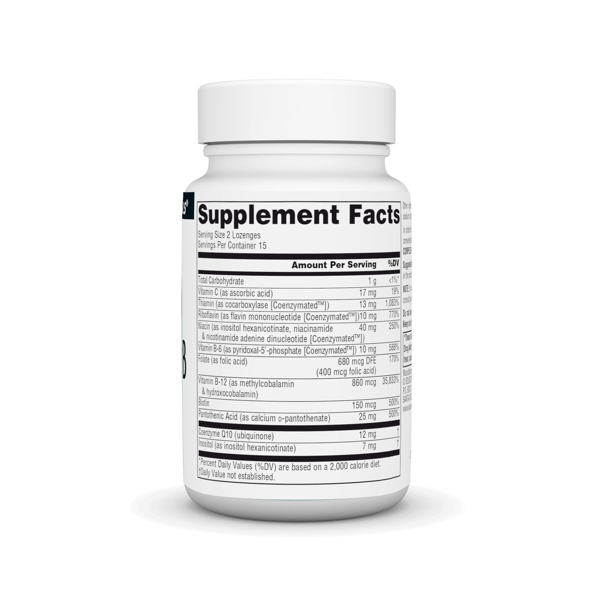 Source Naturals Coenzymate B Complex - Peppermint Flavor That Melts