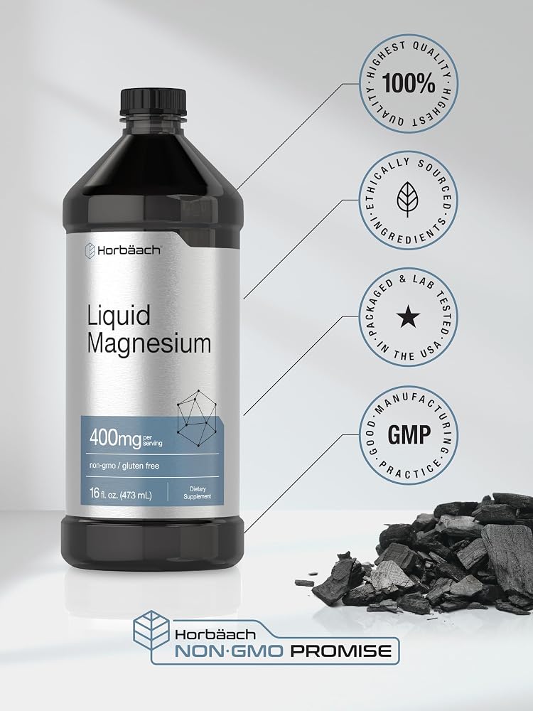 Horbäach Liquid Magnesium Mineral Complex - 16 fl oz - image 6