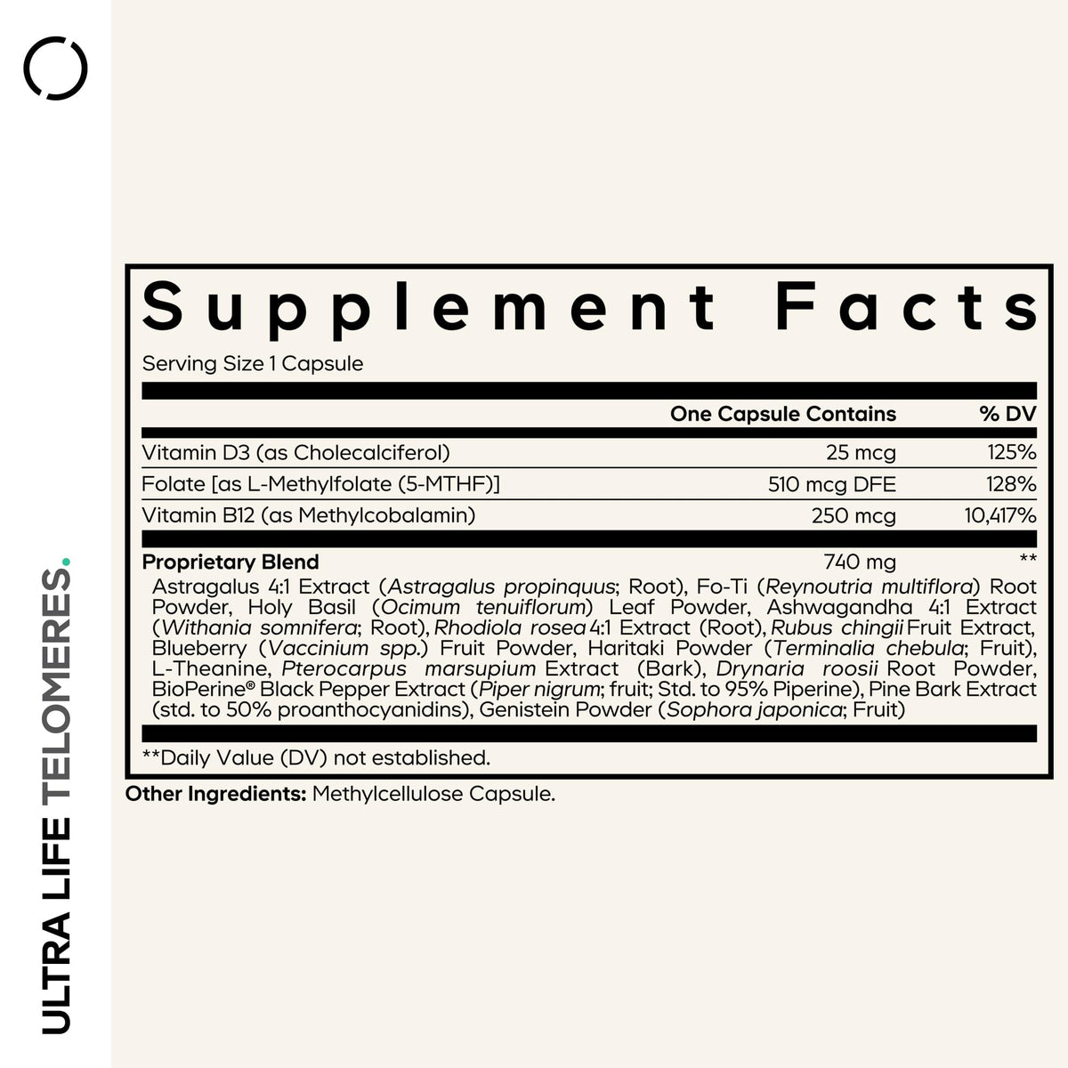Codeage Ultra Life Telomeres Supplement - 90 Capsules - image 2