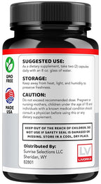 LIVORKA Gluco Extend Capsules All Natural Supplement - 120 Capsules - image 6