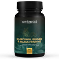 AMBROSIAL Curcumin with Piperine and Ginger - 60 Capsules