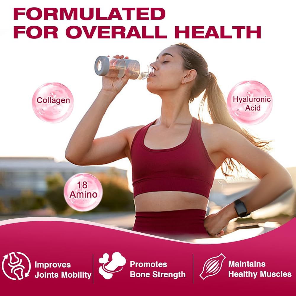 DRFOSTER Multi Collagen Peptides Powder with Probiotics - 35 Servings - image 6