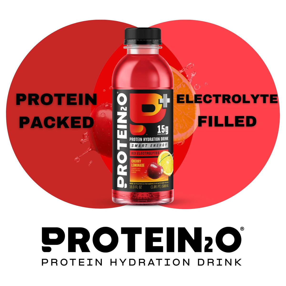 Protein2o 15g Whey Protein Isolate Hydration Drink Plus Energy & Focus