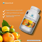 Nature's Lab Vitamin C 1000mg Immune Support - 120 Vegetarian Capsules - image 2