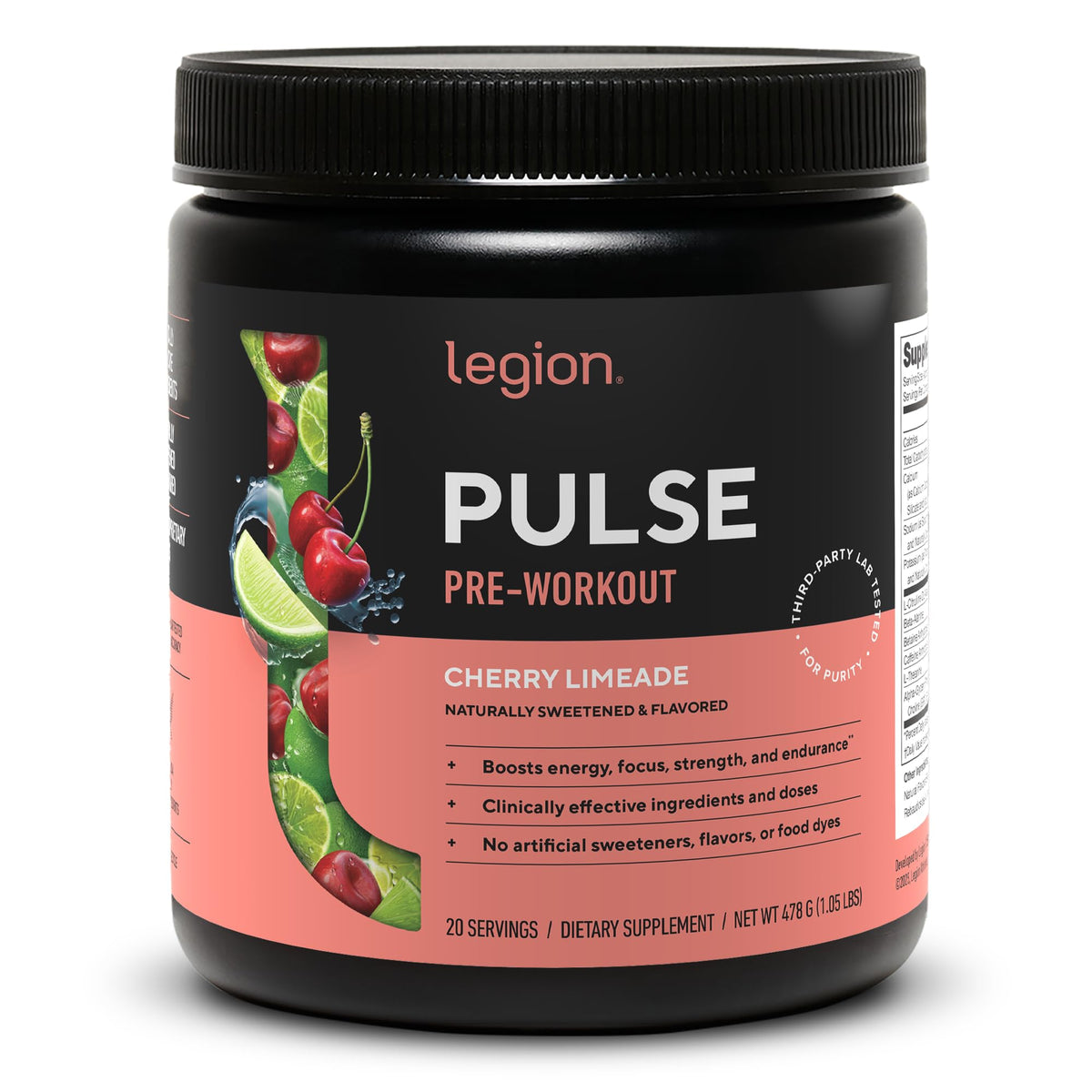 Legion av2024-LEGION-all Natural Nitric Oxide preworkout Drink