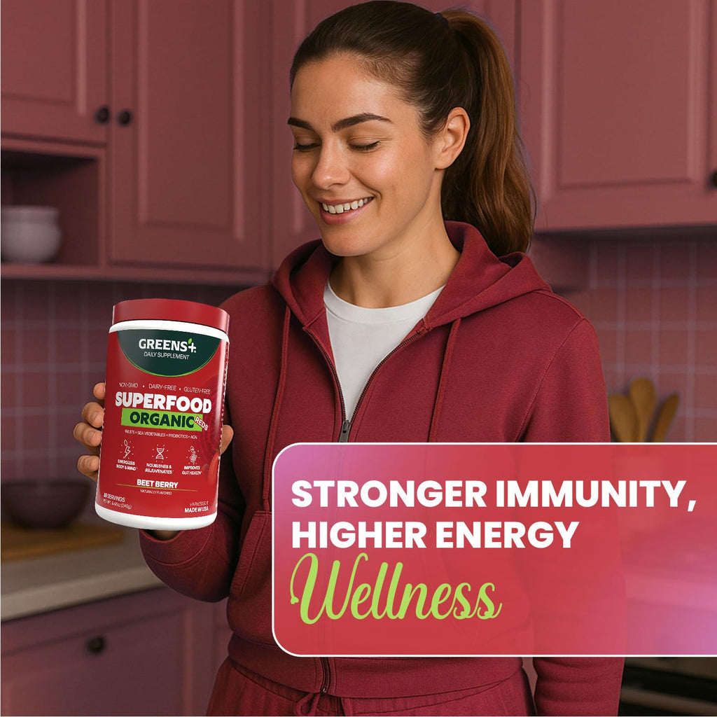 Greens+ Organic Reds Superfood Powder - 8.46 oz - image 3