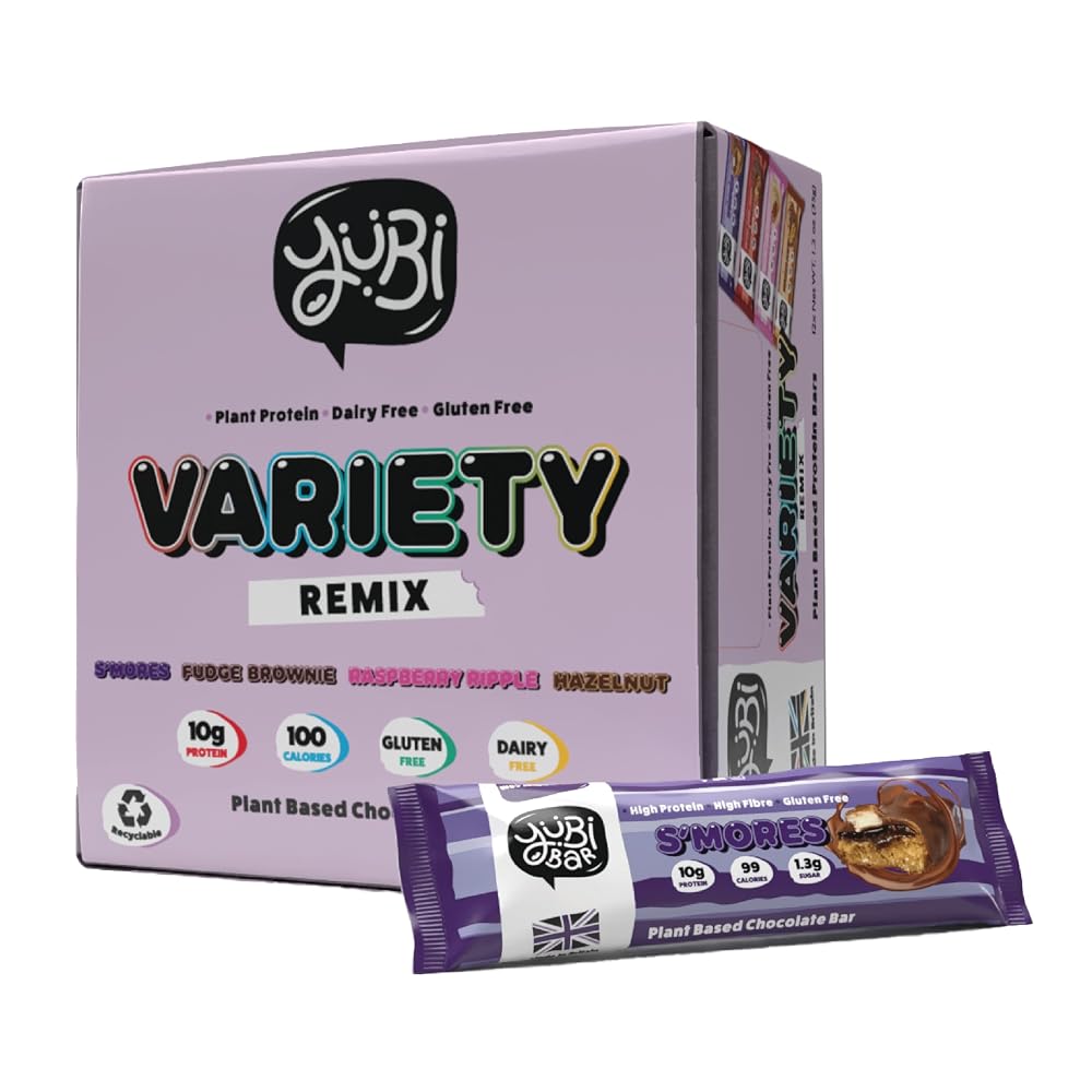 Yubi Bars - 12 Protein Bars - 99 Calories