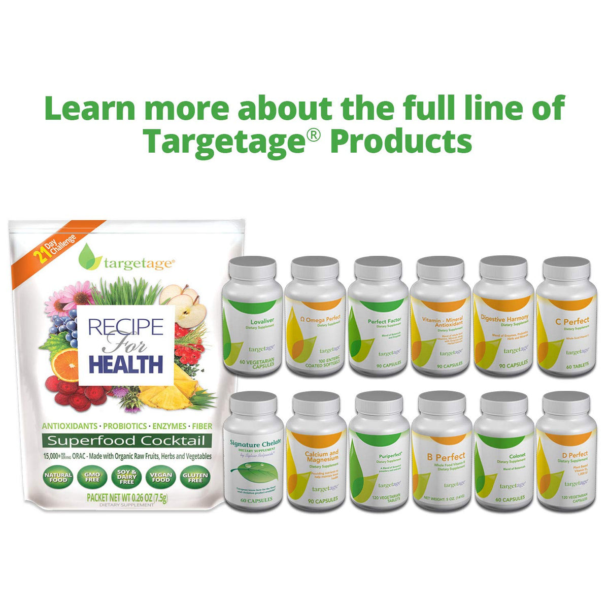Targetage Vitamin Mineral Antioxidant Supplement - 90 Capsules - image 4