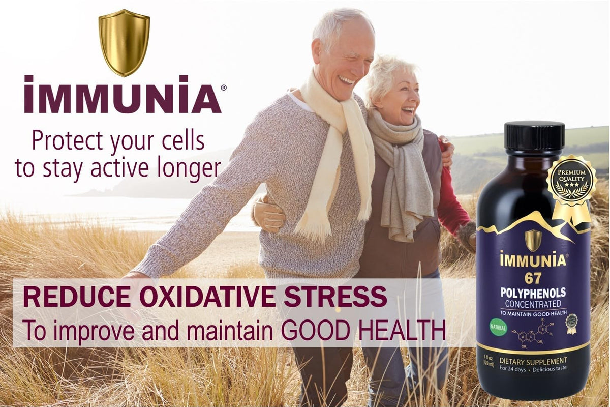 Immunia 67 polyphenols - Elderberry Concentrate with Wild Blueberry.