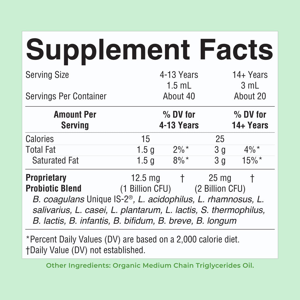 MARYRUTH'S Organic Liquid Probiotic for Adults & Kids - 2 Fl Oz - image 9