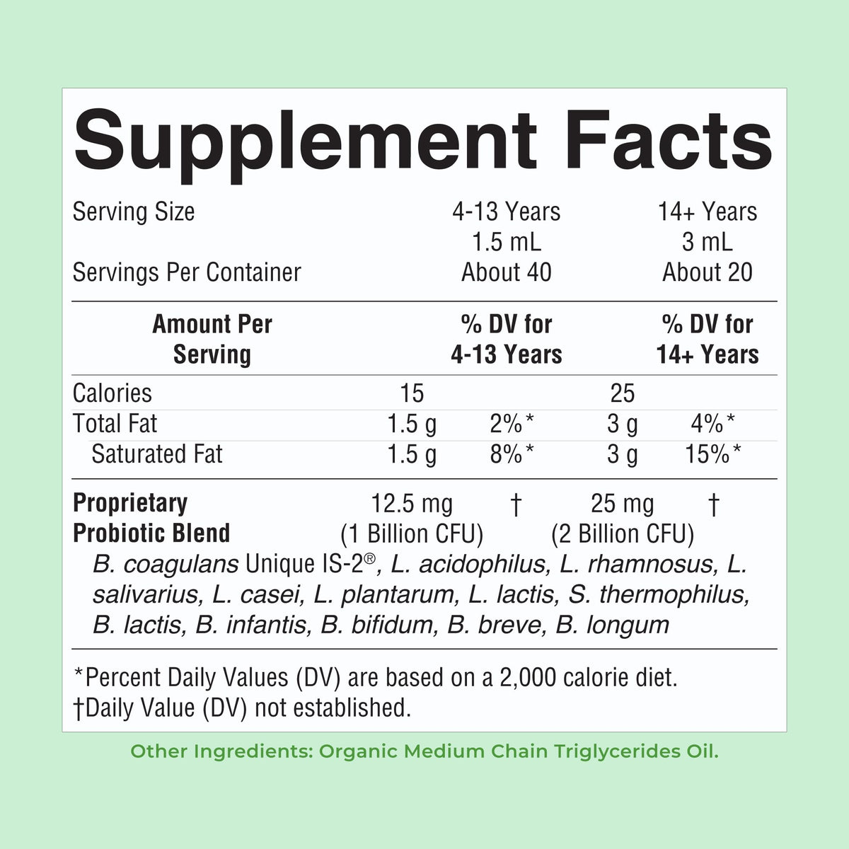 MARYRUTH'S Organic Liquid Probiotic for Adults & Kids - 2 Fl Oz - image 9
