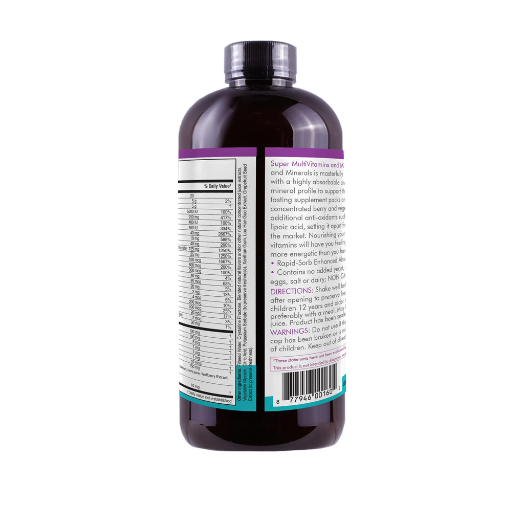 Life Solutions Liquid Super Multivitamin and Minerals - 16 fl oz - image 5