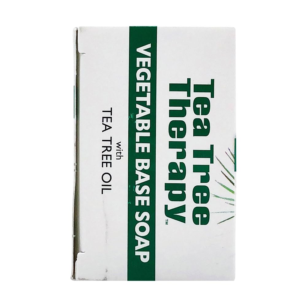 Tea Tree Therapy Vegetable Base Soap Bar - 3.9 Oz - image 3