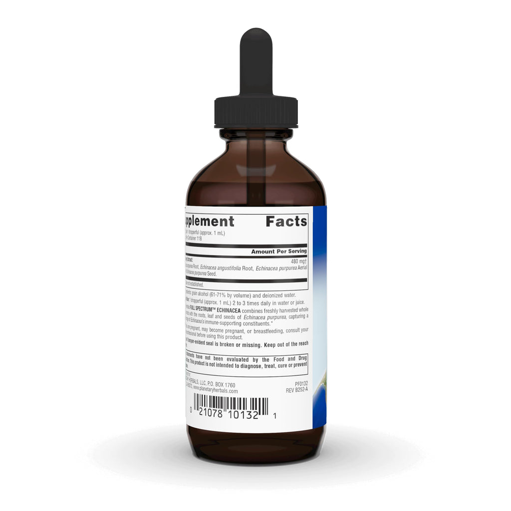 Planetary Herbals Echinacea 1 ml Immune Support - 4 Fl Oz - image 3