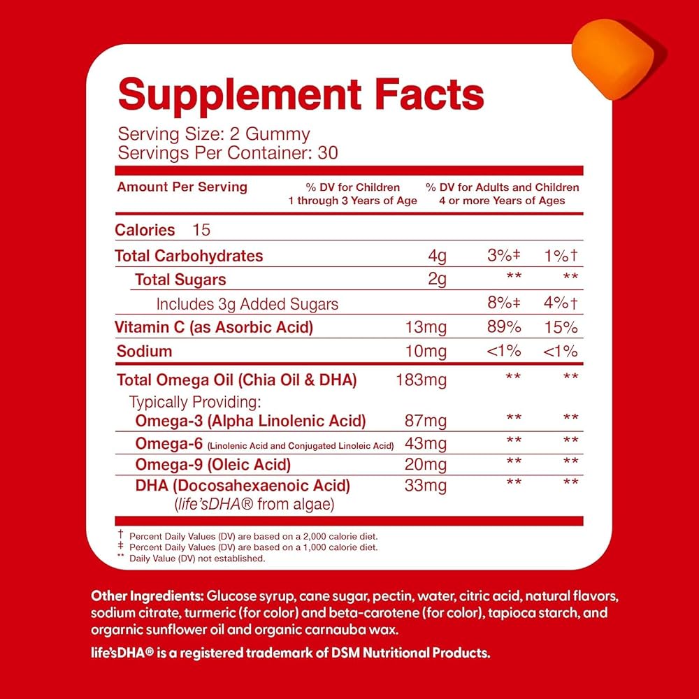The Feel Great Vitamin Company Feel Great Omega 3 DHA Gummies for Kids