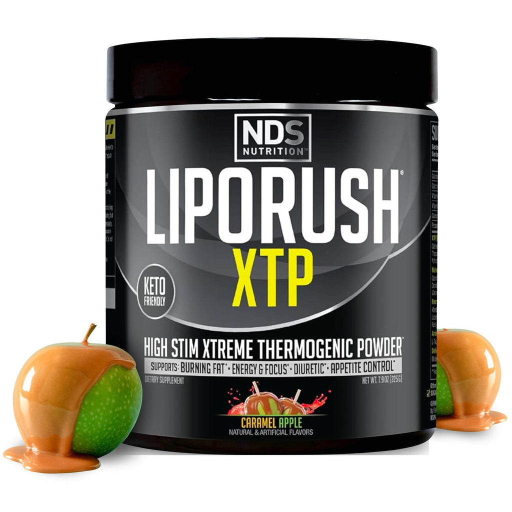 LIPORUSH NDS Nutrition XTP Thermogenic Caramel Apple - 45 Servings