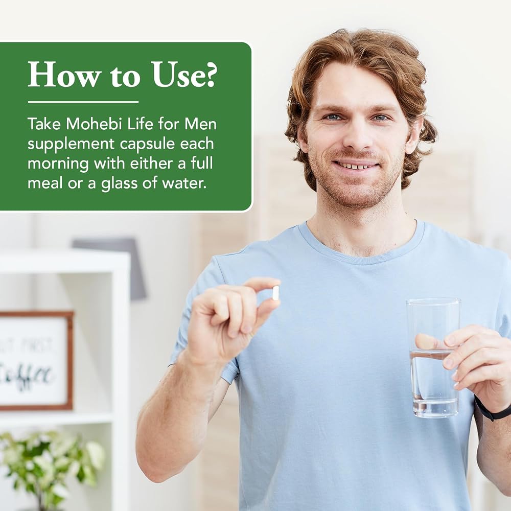 Mohebi Life Hair Growth Supplement for Men – 30 Capsules - image 4