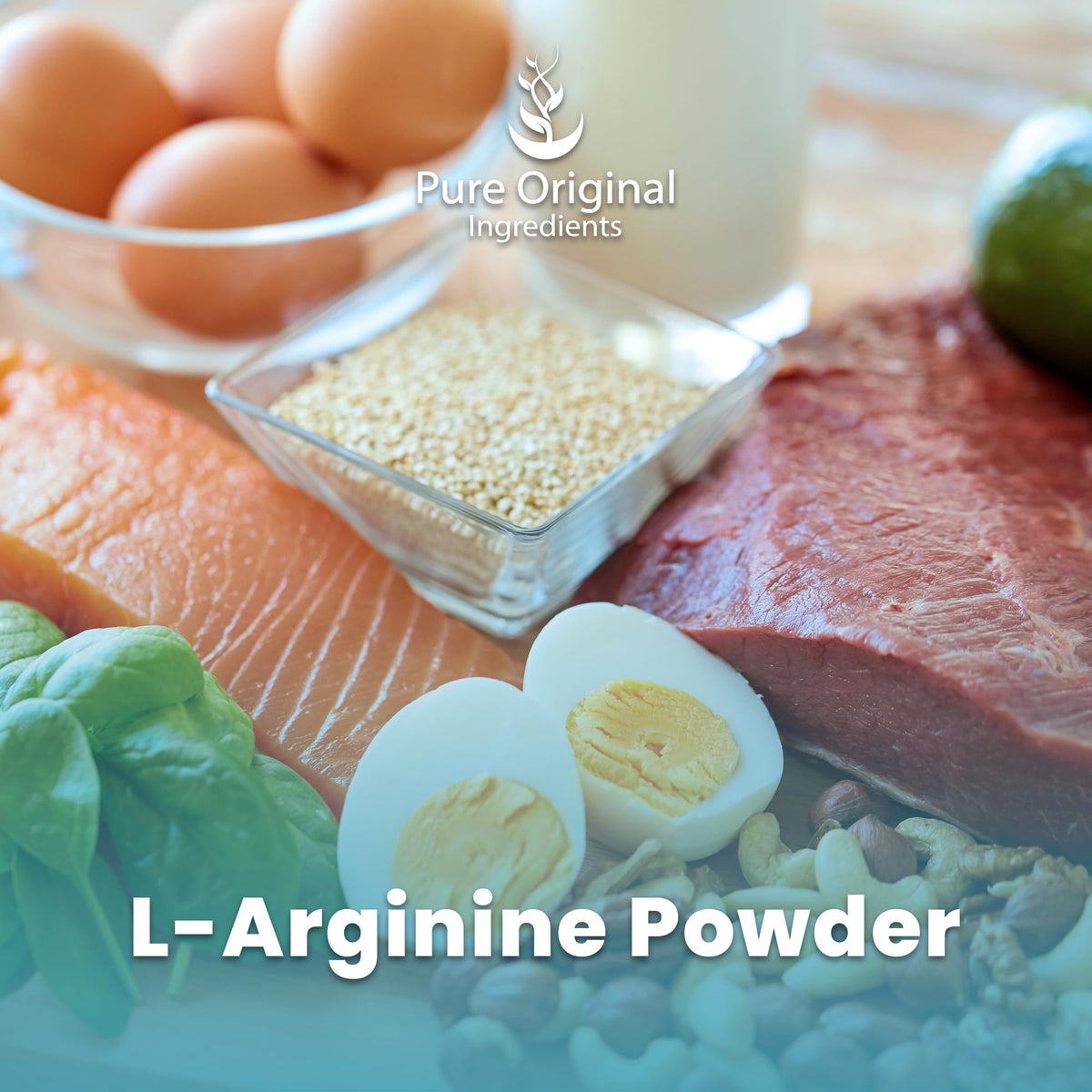 Pure Original Ingredients L-Arginine Powder (1 lb) Amino Acid