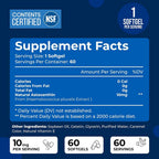 We Like Vitamins Astaxanthin 10mg - 60 Softgels - image 3