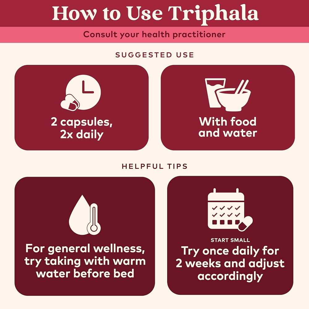 Organic India Triphala Capsules Digestive Support - 180 Capsules - image 4