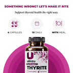 UMZU Thyrite Thyroid Support Supplement - 120 Capsules - image 5