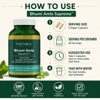 Harmony Nutraceuticals Bhumi Amla Supreme Phyllanthus Niruri - 120 Capsules - image 5