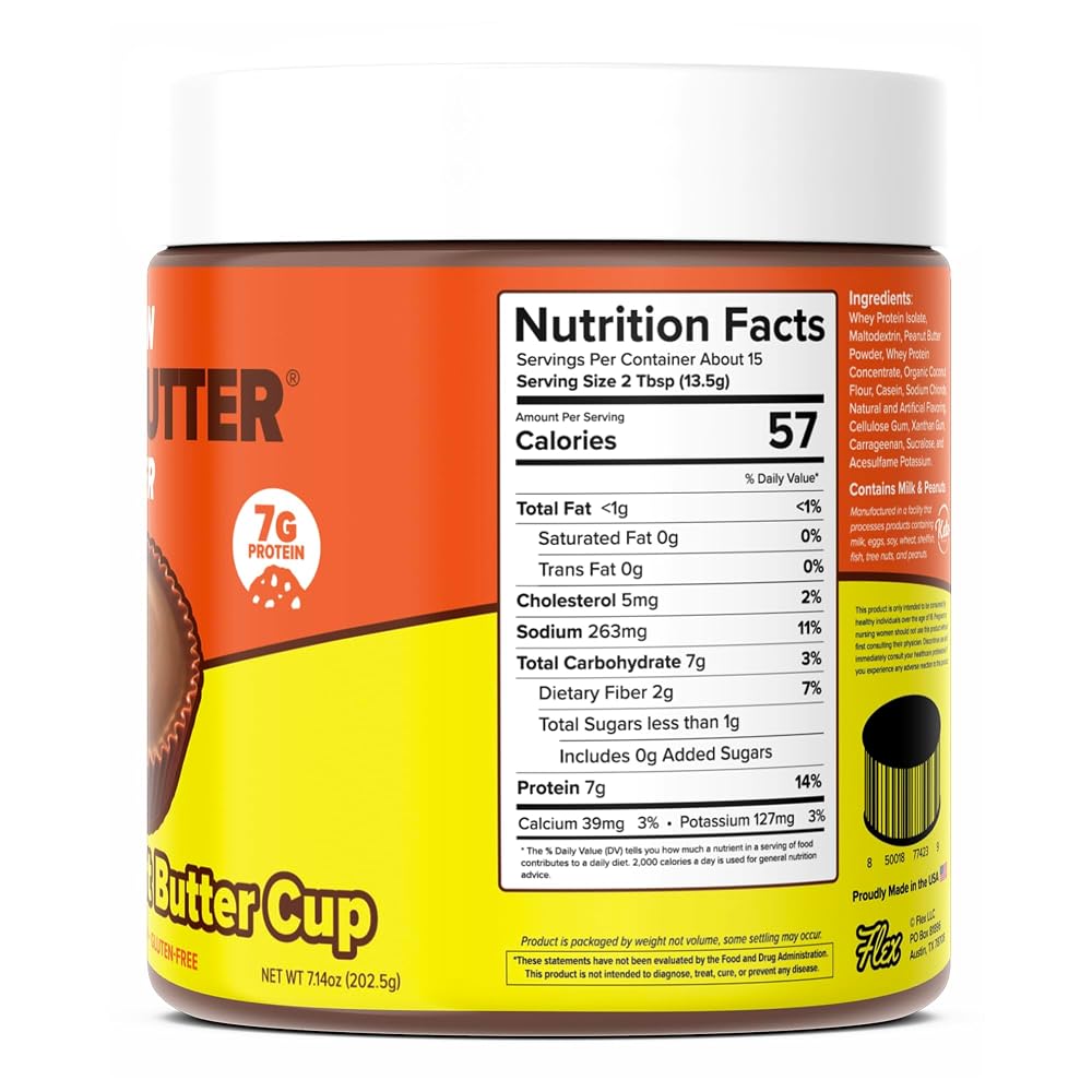 Flexible Dieting Lifestyle Whey Protein Cookie Butter Powder - 7.14oz - image 2
