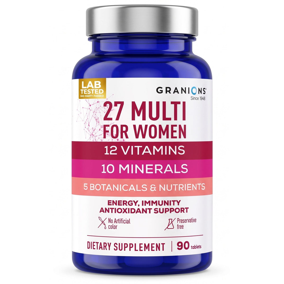 Granions 27 in 1 Women's Multivitamin Complex - 90 Tablets