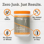 swiig Micronized Creatine Monohydrate Powder - 90 Servings - image 3