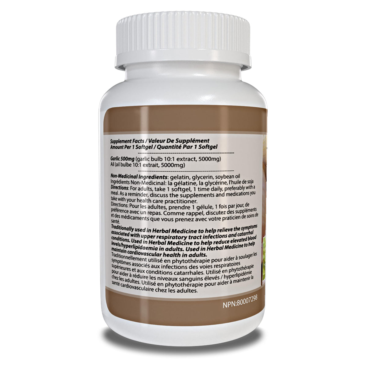 Total Natural Garlic Extract 5000mg - 2400 Softgels - image 3