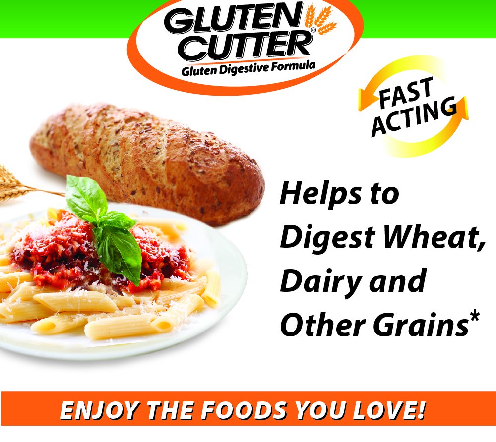 Healthy Digestives Gluten Cutter Enzyme Formula - 30 Capsules - image 2