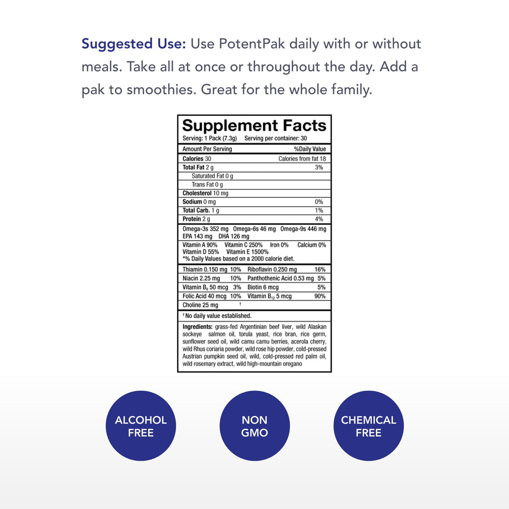 Physician's Strength PotentPak Whole Food Vitamin Complex Powder - 30-Day Supply - image 2