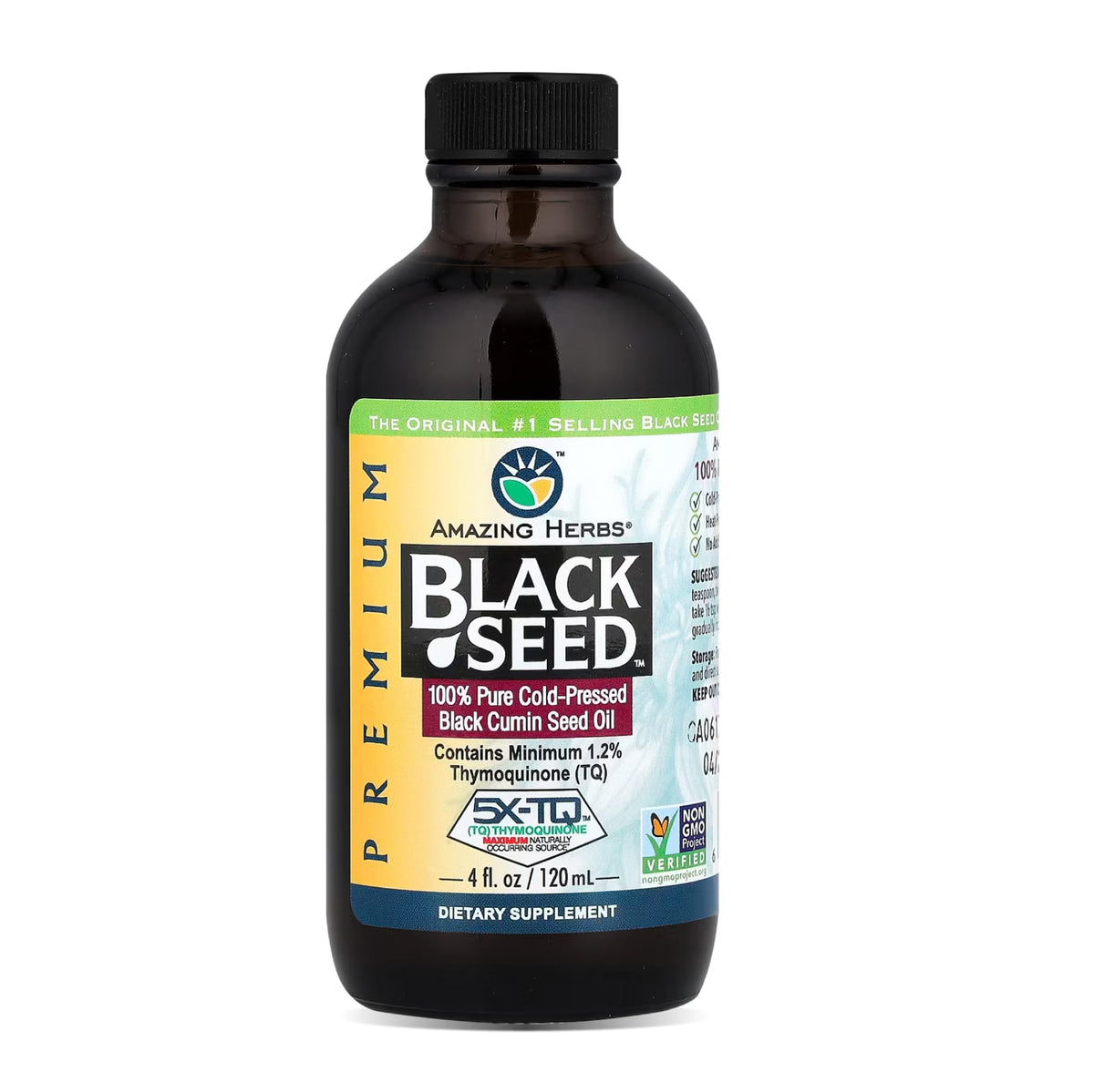 Amazing Herbs Premium Black Cumin Seed Oil
