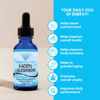 Absonutrix S-Acetyl L-Glutathione 100 mg Liquid - 4 Fl Oz - image 5