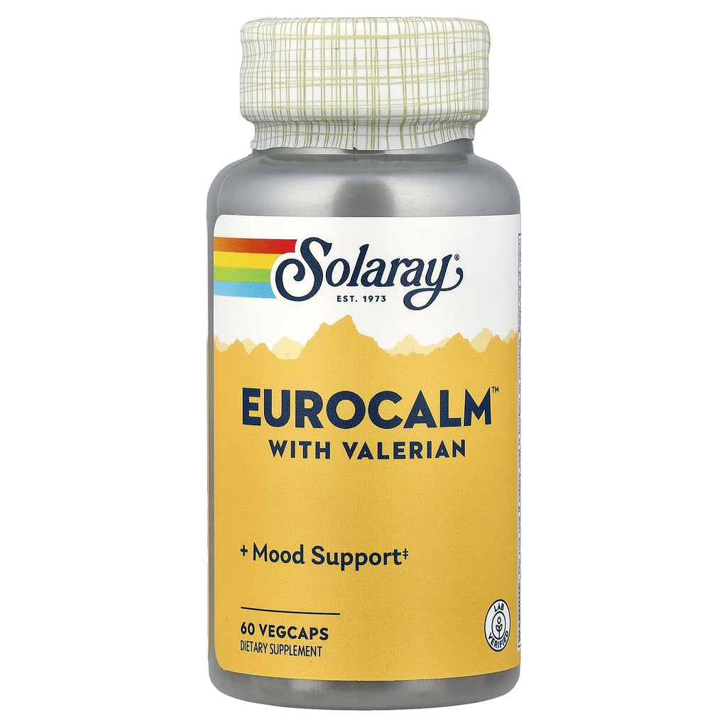 SOLARAY Eurocalm Valerian Root 200 mg - 60 Capsules