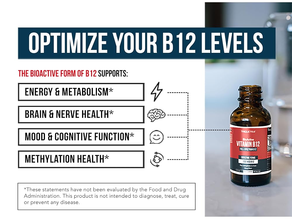 Triquetra Health BioActive Vitamin B12 1000 mcg
