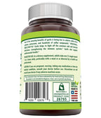 Herbal Secrets Garlic 500 mg - 120 Vegetarian Capsules - image 3