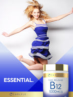 Carlyle B12 Vitamin 1000 mcg Time Release - 250 Tablets - image 6