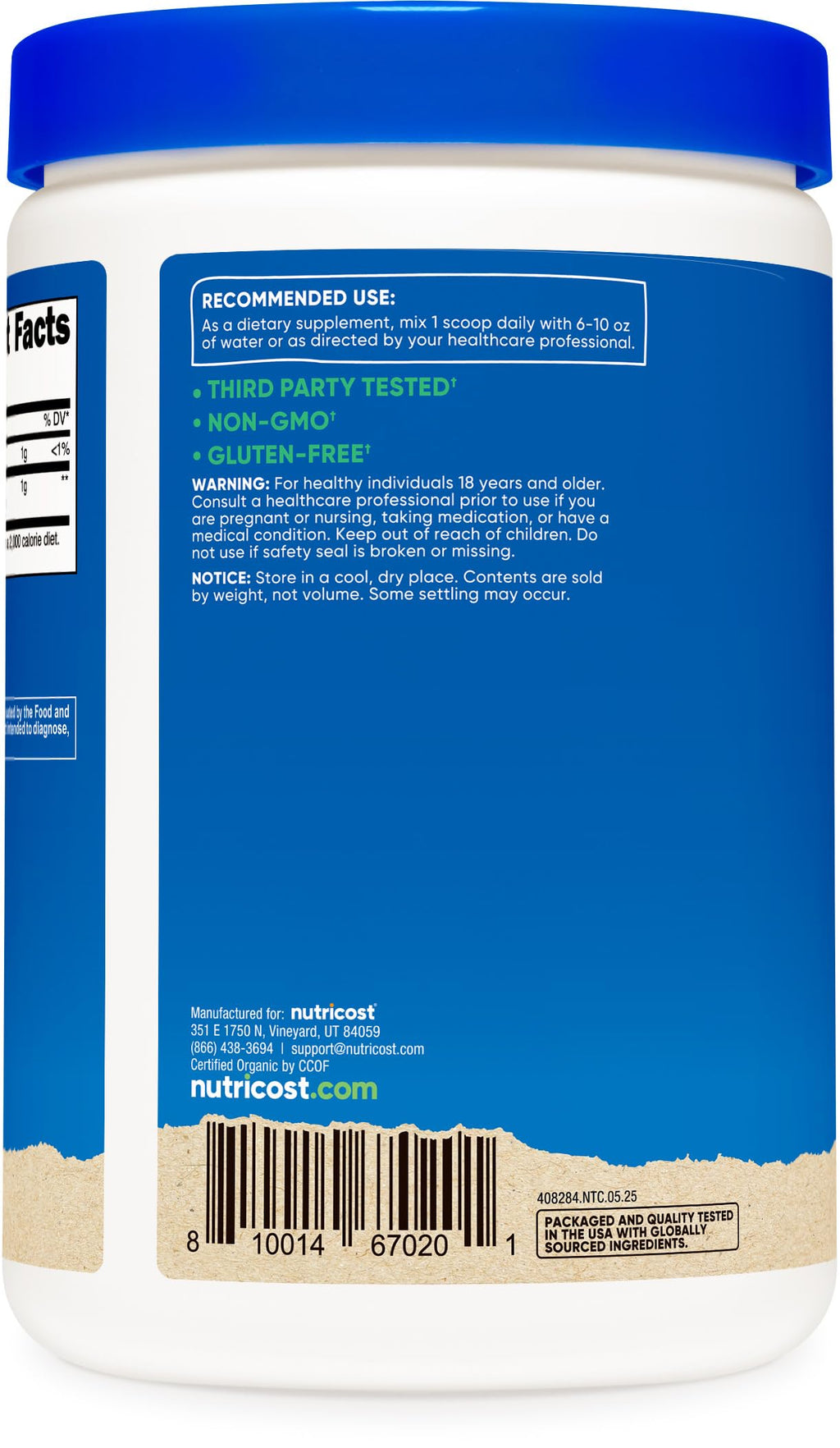 Nutricost Organic Reishi Mushroom Powder - 8 oz - image 4