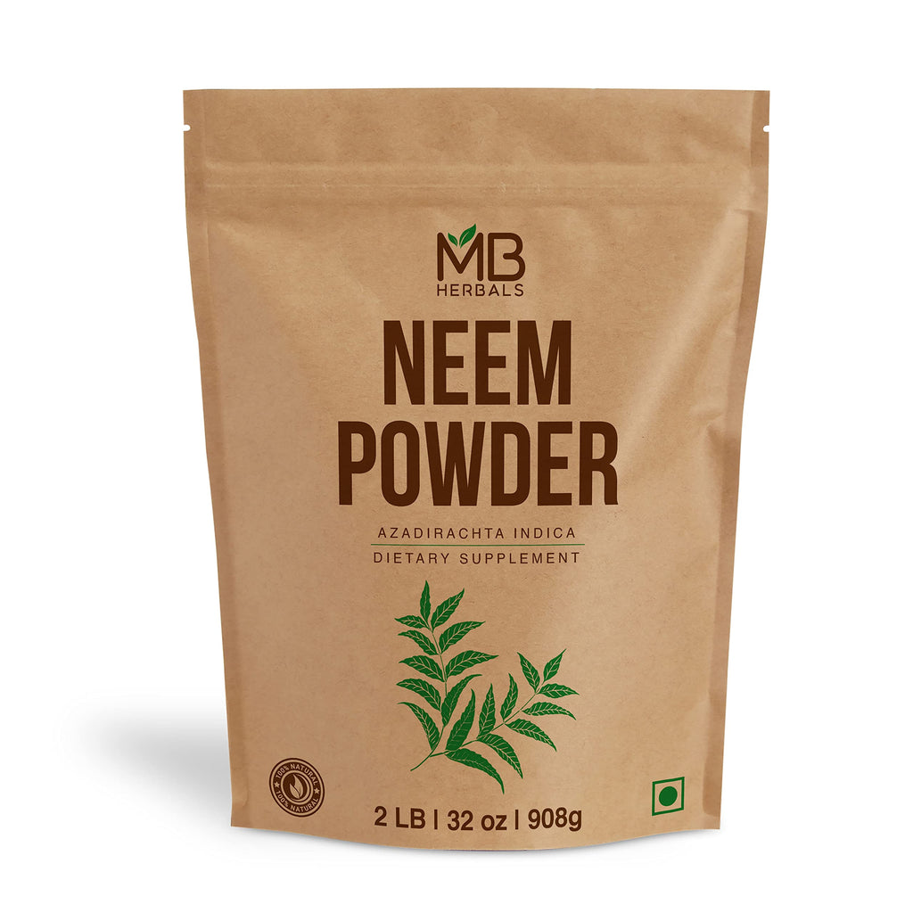 MB Herbals Pure Neem Powder - 32 oz