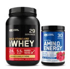 Optimum Nutrition Dynamic Duo Bundle Amino Energy & Whey Protein - 2 Count