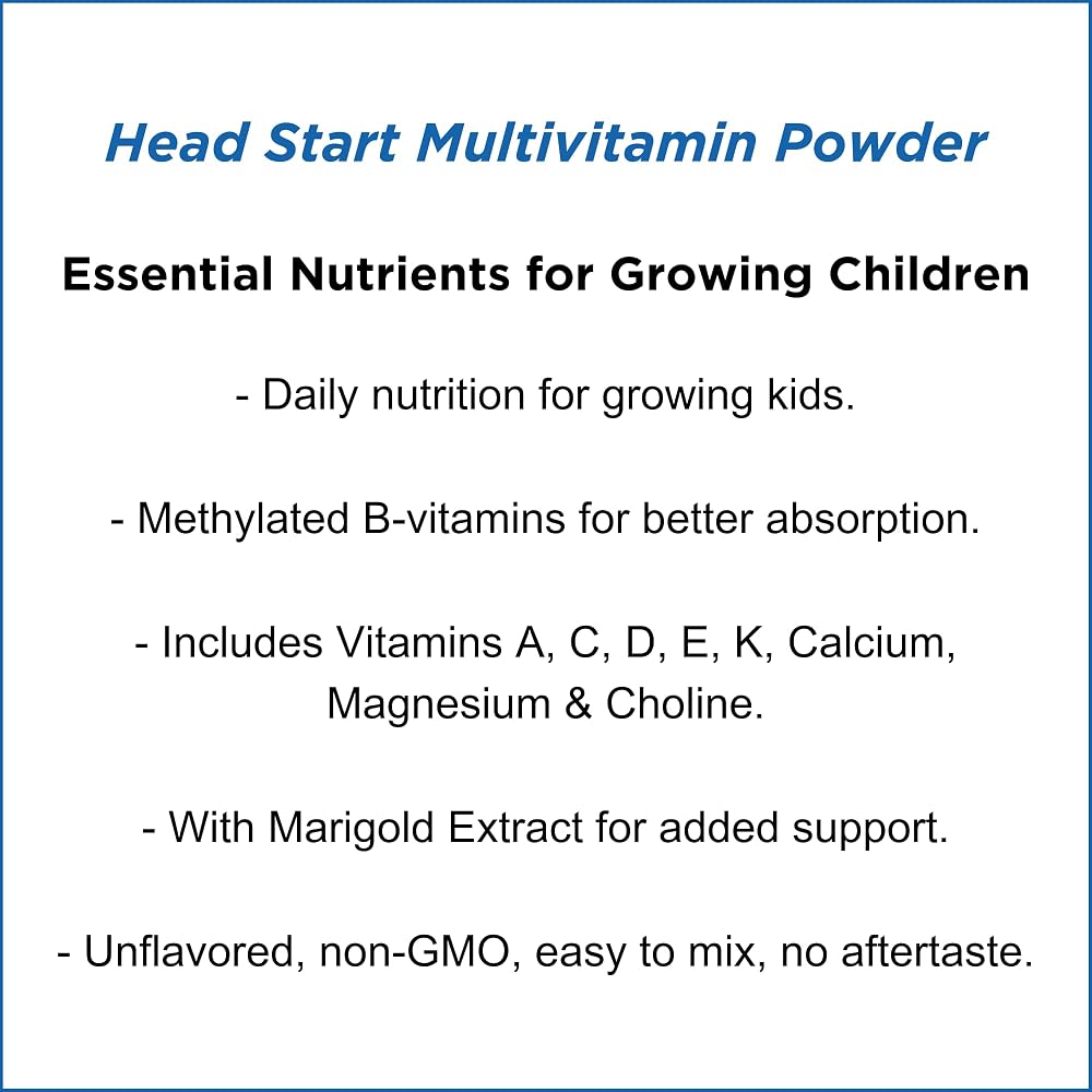 Dr. Wholeness Head Start Multivitamin Powder - 60 Servings - image 4