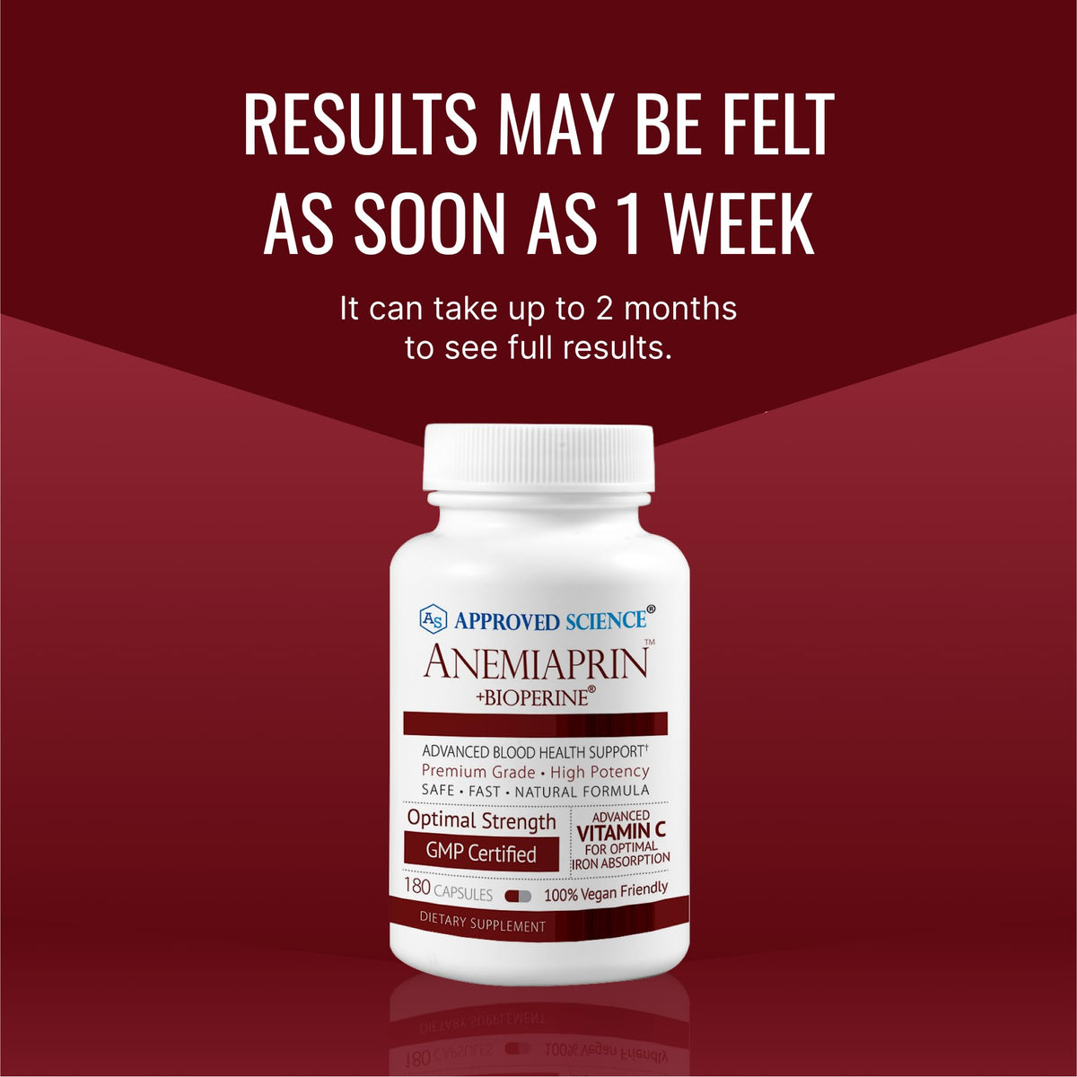 Approved Science Anemiaprin - 60 Capsules