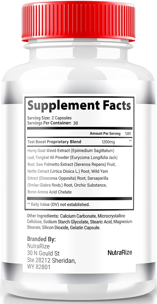 NutraRize Monster XL Capsules for Men - 120 Capsules - image 2