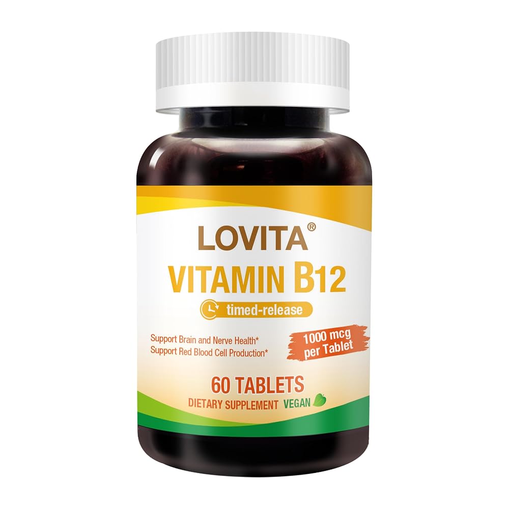 LOVITA Sustained-Release Vitamin B12 1000 mcg (as Cyanocobalamin)