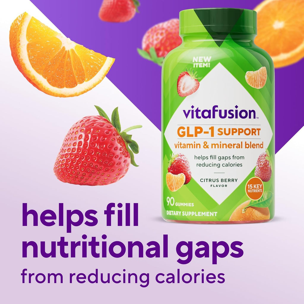 Vitafusion GLP-1 Support Multivitamin Gummies - 90 Count - image 3
