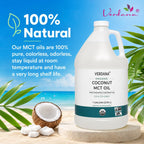 Verdana Organic MCT Oil Fractionated Coconut - 128 Fl Oz - image 3